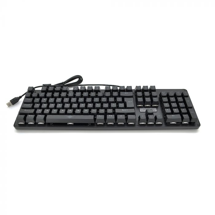 
					Клавіатура механічна USB JEDEL KL89, довжина кабелю 170см, (Eng), (483х188х35 мм) Black, 104к, Q20