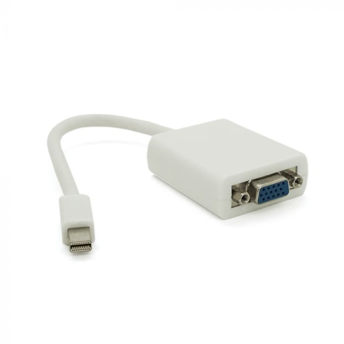 
					Конвертер mini Display Port (тато) на VGA (папа) 30cm, White, 4K / 2K, Пакет