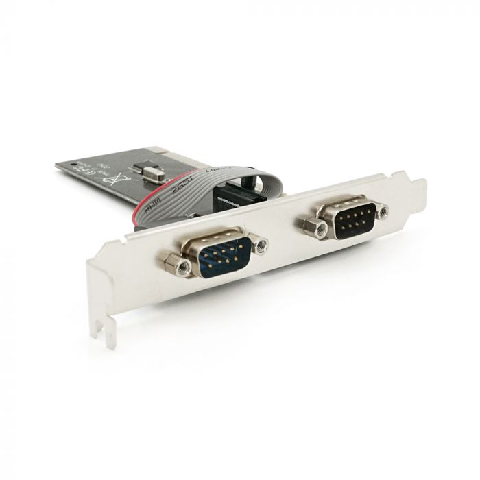 
					Контроллер PCI=>RS232(9Pin)+RS232(9Pin), 2 порта, TX382B-2S, BOX