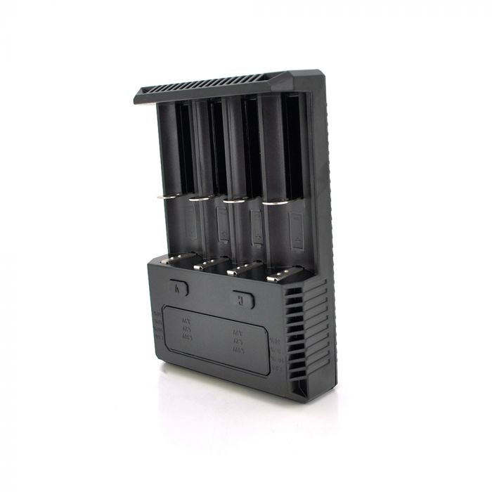 
					Зарядний пристрій універсальний Nitecore Intellicharger i4, 4 канали, LED інд., Підтримує Li-ion, Ni-MH і Ni-Cd AA (R6), ААA (R03), AAAA, С (R14)