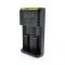 
					Зарядний пристрій універсальний Nitecore Intellicharger i2, 2 канали, LED інд., Підтримує Li-ion, Ni-MH і Ni-Cd AA (R6), ААA (R03), AAAA, С (R14)