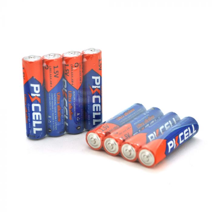 
					Батарейка лужна PKCELL 1.5V AAA / LR03, 4 штуки shrink ціна за shrink, Q15/300