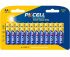 
					Батарейка сольова PKCELL 1.5V AA / R6, 24 штуки в блістері ціна за блістер, Q12
