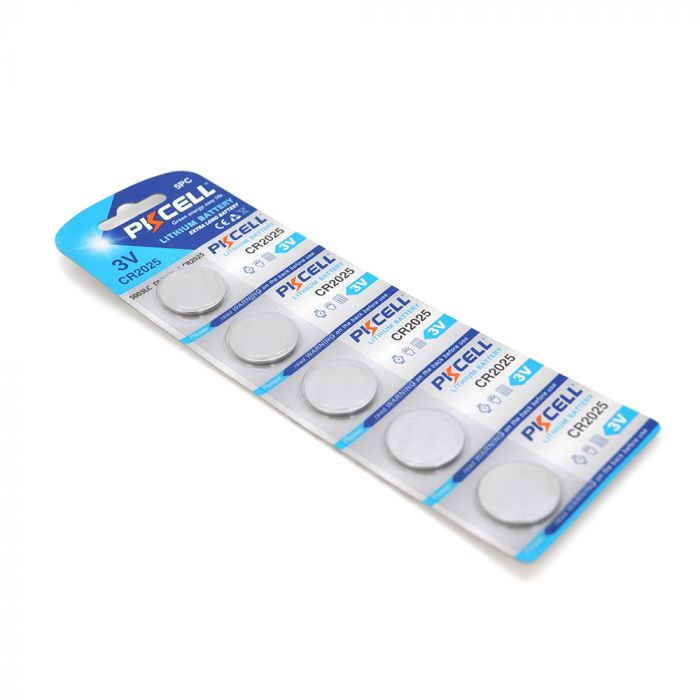 
					Батарейка літієва PKCELL CR2025, 5 шт в блістері (упак.100 штук) ціна за блістер Q30