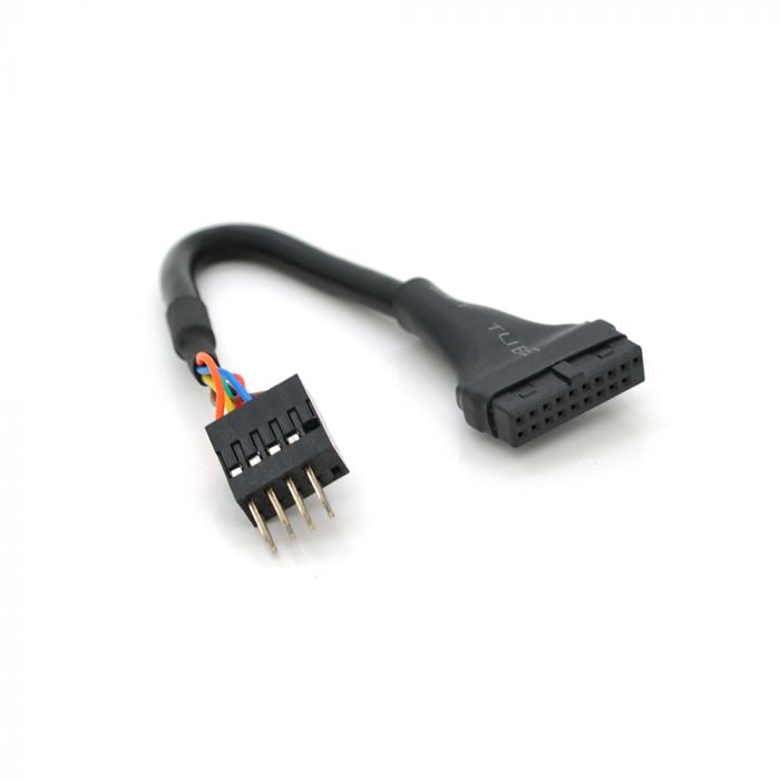 
					Перехідник USB 3.0 => USB 2.0 для материнської плати, 20pin (мама) to 8 pin (тато)
