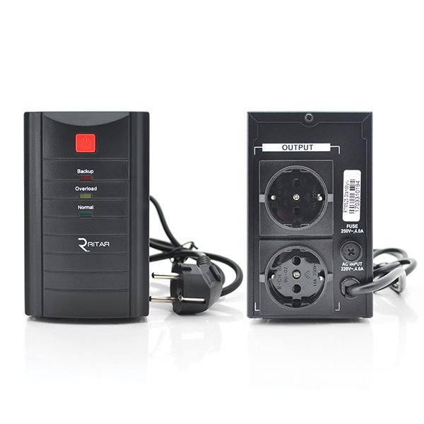 
					ДБЖ Ritar RTM525 (315W) Standby-L, LED, 1st, 2xSCHUKO socket, 1x12V4.5Ah, metal Case ( 260 х 85 х 140) Q4