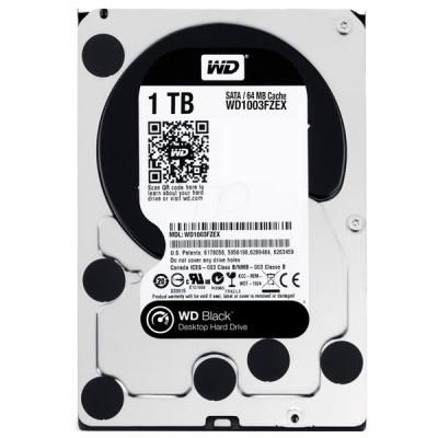 Жорсткий диск 3.5"   1TB Western Digital Caviar Black  SATA 3  6GB/S  64MB  7200rpm  (WD1003FZEX)