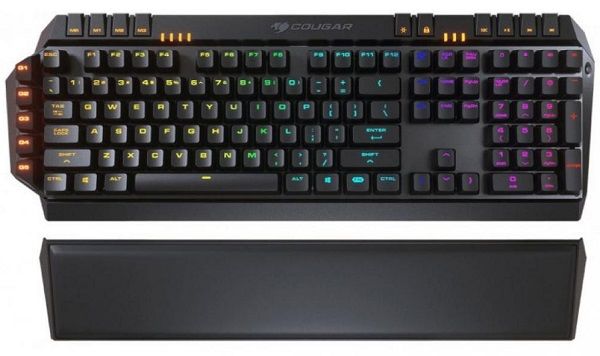 Клавіатура  Cougar 700K EVO ігрова механічна Cherry MX Red, RGB-підсвітка, USB, audio jack