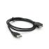 
					Подовжувач USB 2.0 AM / AF, 0,8m, чорний Пакет Q200