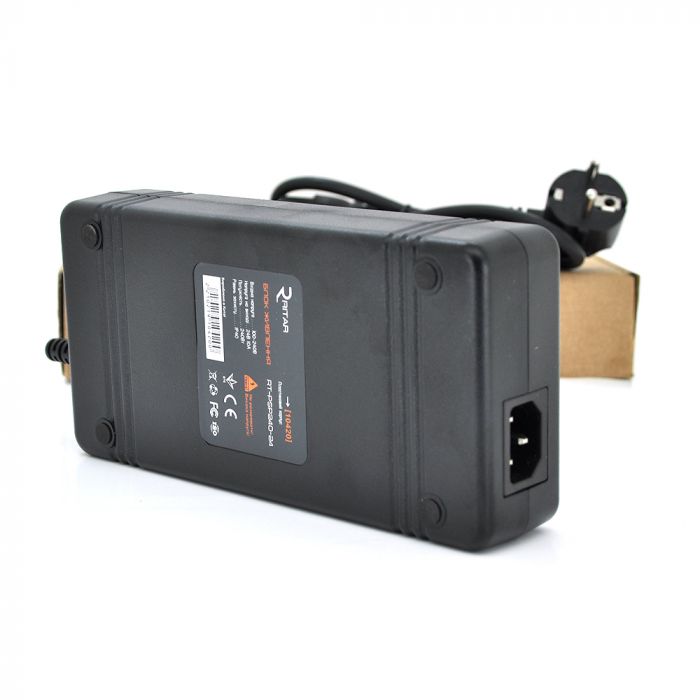 
					Імпульсний блок живлення Ritar RTPSP 24В 10А (240Вт) штекер 5.5 / 2.5 довжина 1м Q100