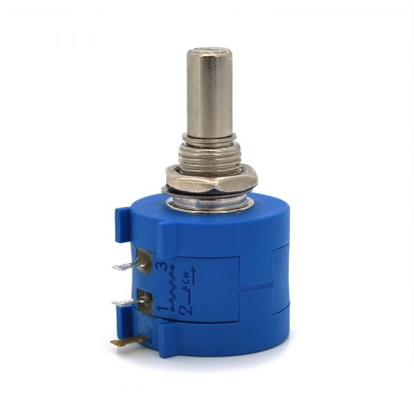 
					Багатооборотні прецизійні  дротові потенціометри 3590S-2-501L, 10 штук в упаковці, ціна за штуку