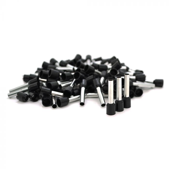 
					Кабельний наконечник VE6018, 6,0 мм перетин затіскання кабелю, довжина мідної трубки 18мм, ізоляція, 100шт в упаковці, ціна за упаковку