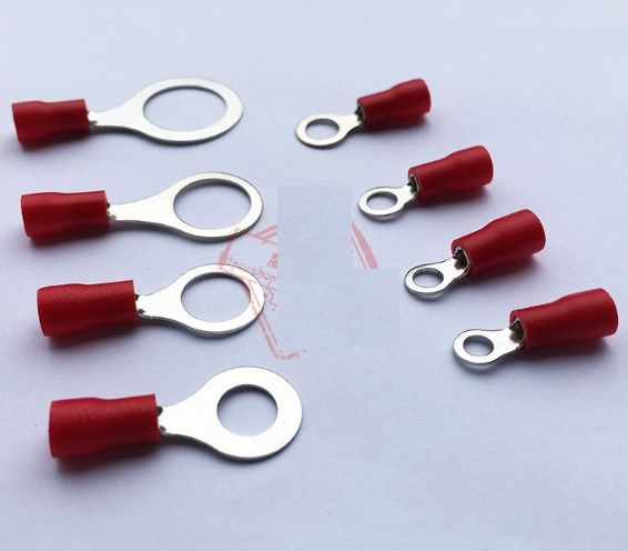 
					Клема тип "О" RV2-12, 0.5 мм, дріт 1.5-2.5, ізольована, максимальний струм 27А, під обтискача, латунь, 100шт в упаковці, ціна за упаковку