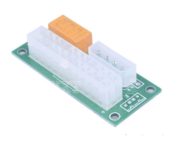 
					Синхронізатор блоків живлення ADD2PSU, MOLEX, 1 х 20+4, ціна за штуку, Пакет
