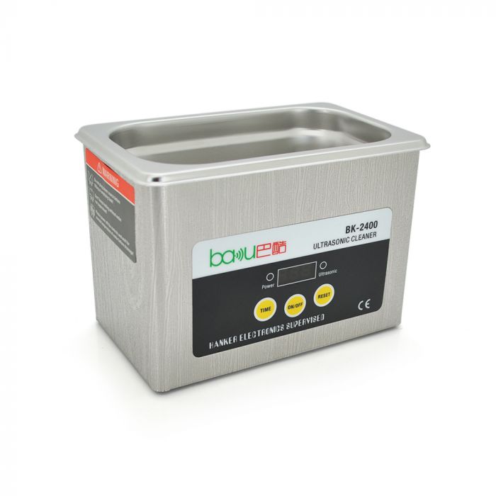 
					Ультразвукова ванна BAKKU BK2400 Один режим роботи (35W), металевий корпус, металева кришка