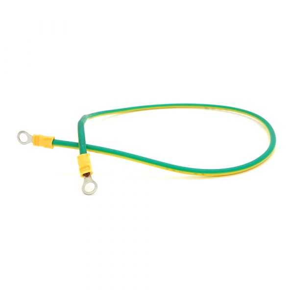 
					Перемичка (з'єднувач) 500 мм 4 мм2  під болт М6 (6,3 мм внутрішній діаметр) для акумуляторів, ціна за штуку