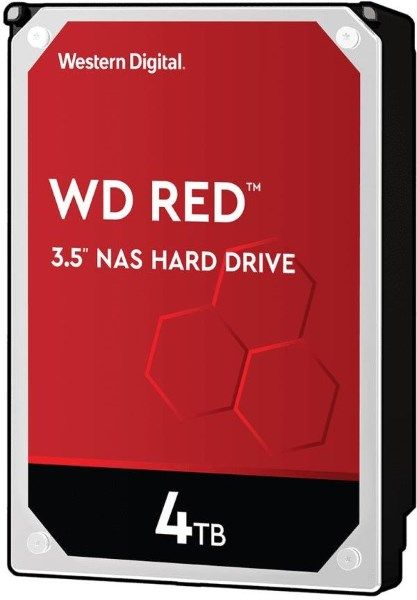 Жорсткий диск 3.5"   4TB Western Digital Red NAS   SATA 3, 5400rpm, 256MB  (WD40EFAX)