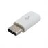 
					Перехідник microUSB(F) => Type-C(M), White, OEM