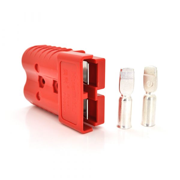 
					Силовий роз'єм живлення "Anderson" 350А 600V + 2 роз'єми, червоний
