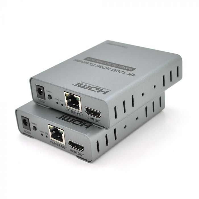 
					Одноканальний активний подовжувач HDMI сигналу по UTP кабелю. Дальність передачі: до 100метров, cat5e / cat6e 1080P / 3D з блоком живлення.