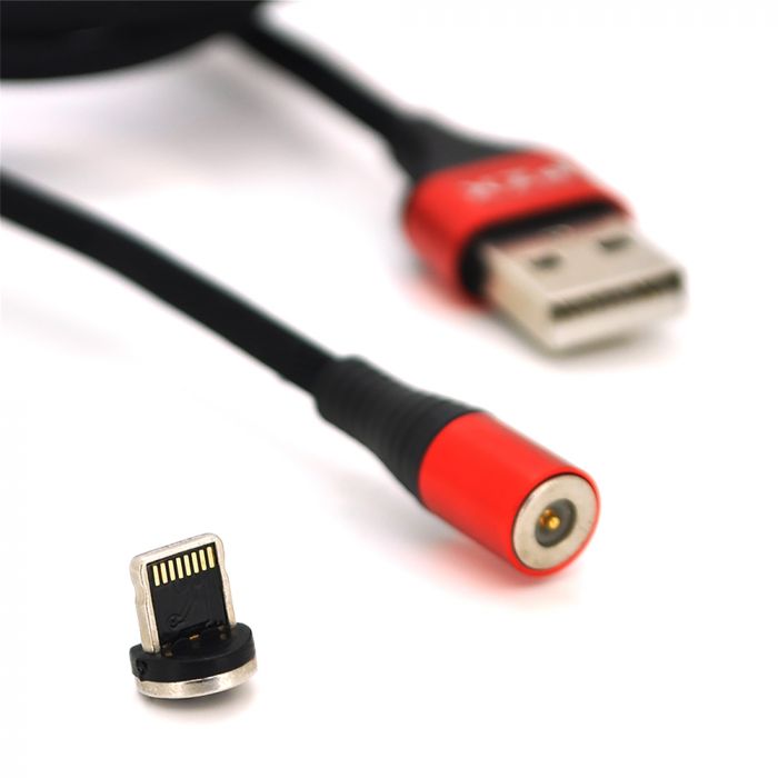 
					Кабель магнітний PZX V133, Lighting, Output, 3.1A, Black, довжина 1м, BOX