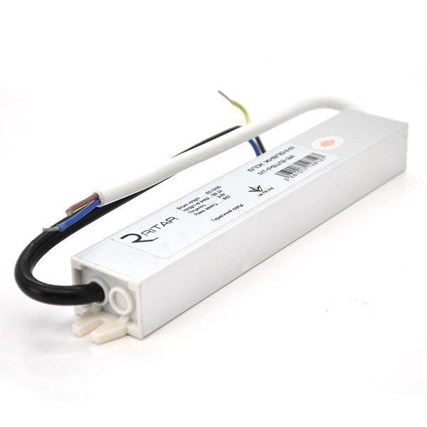 
					Імпульсний блок живлення герметичний Ritar RTPSW12-12 12В 1А (12Вт) IP67 (120*36*36)  0.12 кг (102*30*20)