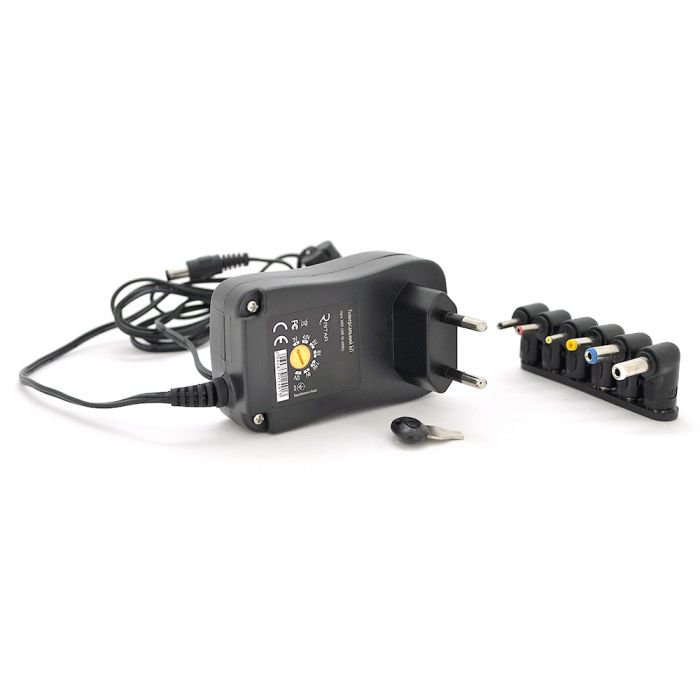 
					Універсальний БП Input 100V-240V 50-60Mhz, Output: 3V-12V-2.A 24W, 6 Г-подібних роз'ємів 2.35 * 0.75 / 3.0 * 1.1 / 3.5 * 1.35 / 4.0 * 1.7 /5.5*2.1/5.5*2.5, BOX