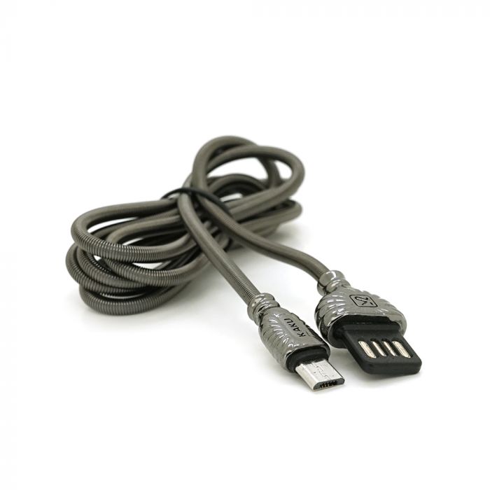 
					Кабель iKAKU XO series for mirco, Silver, довжина 1м, 2,8А, BOX