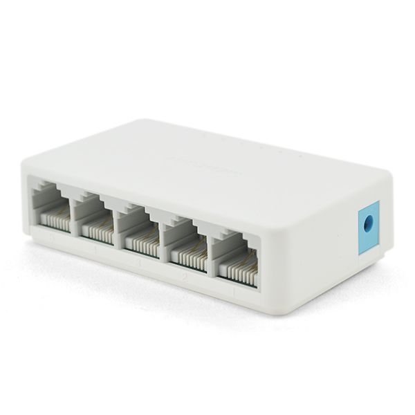 
					Комутатор Fast FS105C 5 портів Ethernet 10/100 Мбіт / сек, BOX Q100
