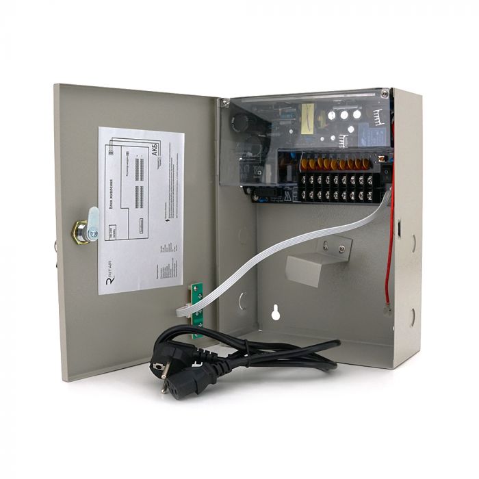 
					Імпульсне джерело безперебійного живлення DC12-15А Ritar UPS-P12/15/7 9СH (корпус метал) під АКБ 7-9А (270x206x82mm)