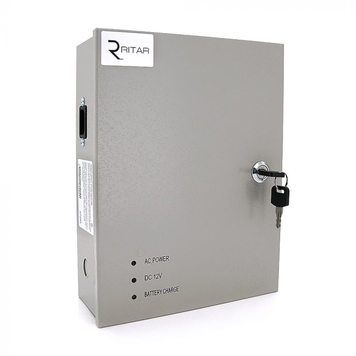 
					Імпульсне джерело безперебійного живлення DC12-15А Ritar UPS-P12/15/7 9СH (корпус метал) під АКБ 7-9А (270x206x82mm)