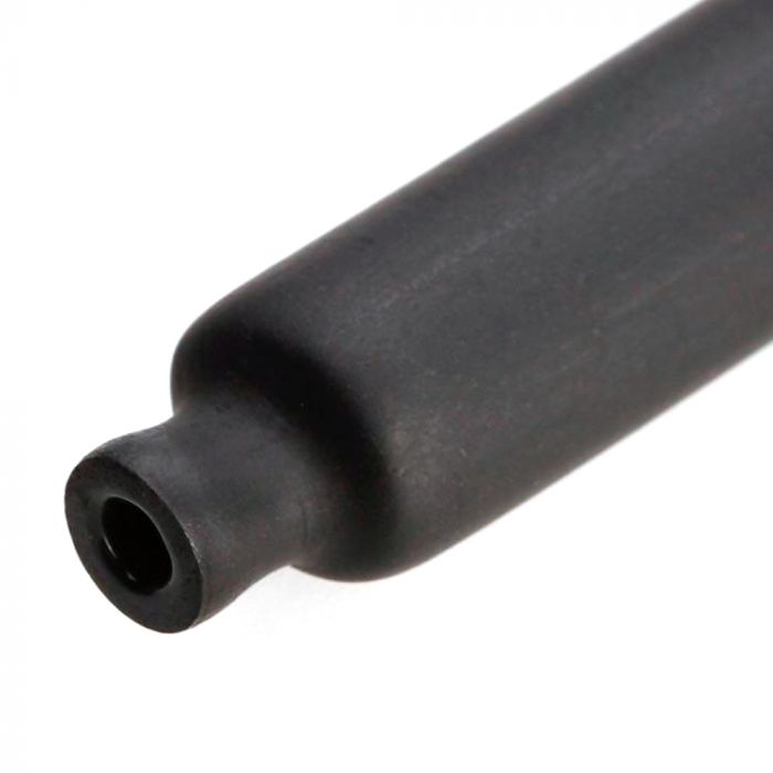 
					Термоусаджувальна трубка 1,5 мм, робоча температура: від -50 ° C до + 125 ° C, чорна, 200м, рулон