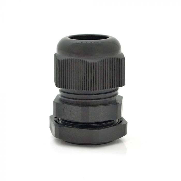 
					Кабельний спіральний водонепроникний роз'єм PG16, black