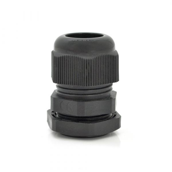 
					Кабельний спіральний водонепроникний роз'єм PG19, black