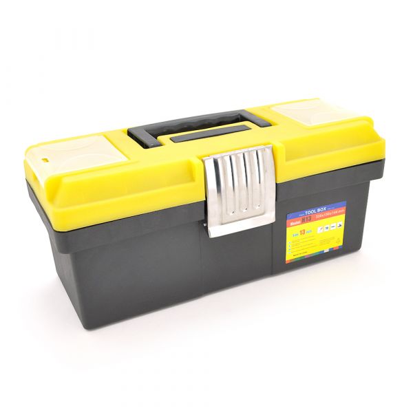 
					Пластикова фурнітура для інструментів 330 х 140 х 145, 13 '' з металевим замком