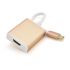 
					Конвертер Type-C (тато) на HDMI (мама) 10cm, GOLD, 4K / 2K Пакет
