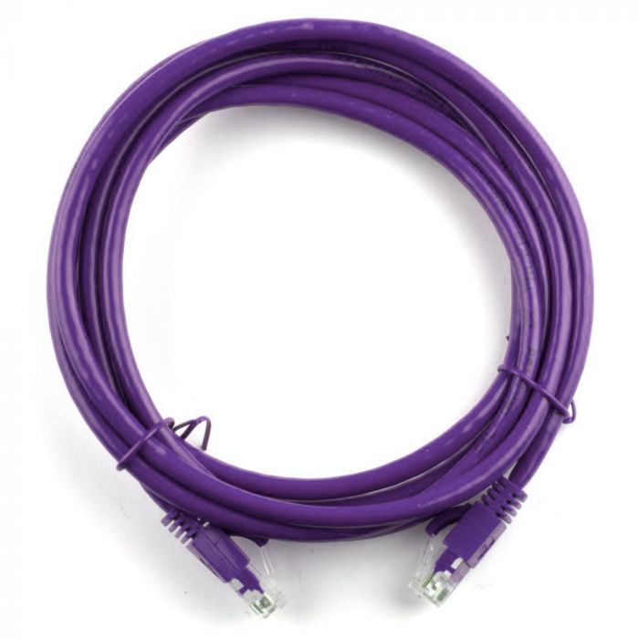 
					Патч-корд литий RITAR, UTP, RJ45, Cat.5e, 20m, фіолетовий, Cu (мідь)