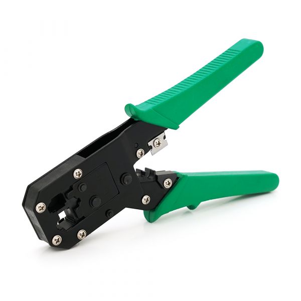 
					Інструмент Merlion HT-318 для обтискання RJ-45 (8P8C) та RJ-12/11 (6P6C), 4P / 6P / 8P