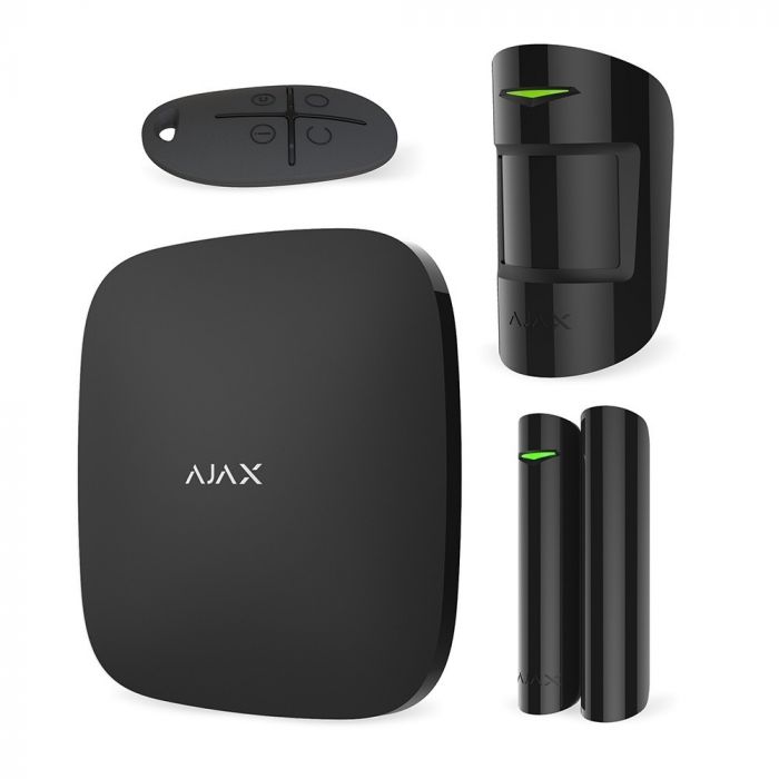
					Комплект бездротової сигналізації Ajax StarterKit black ( Hub/MotionProtect/DoorProtect/SpaceControl )