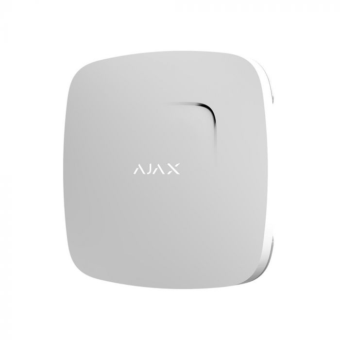
					Бездротовий датчик детектування диму і чадного газу Ajax FireProtect Plus white