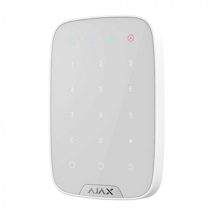 
					Бездротова сенсорна клавіатура Ajax KeyPad white