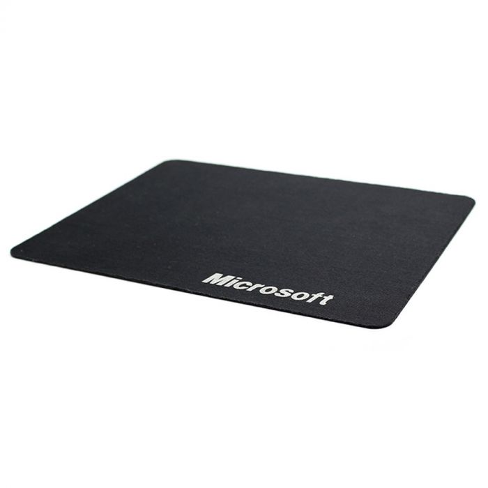 
					Килимок 180*220 тканинний Microsoft, товщина 2 мм, колір Black, Пакет