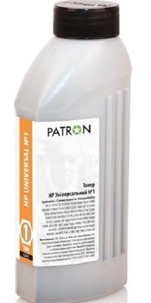 Тонер HP УНІВЕРСАЛЬНИЙ №1  100г  *Patron (T-PN-HU1-100)