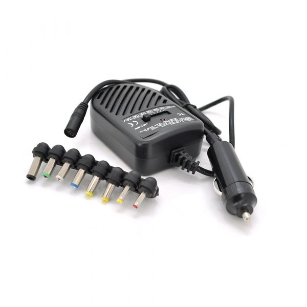 
					Універсальне АЗП 80W, корпус - пласт, ручне регулювання, 8 Г-подібних роз'ємів ОЕМ