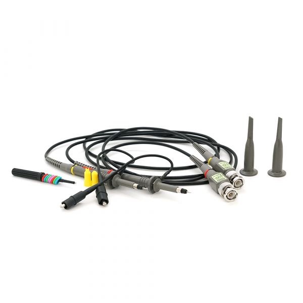 
					Щупи P6100 Premium якість + крокоділли + BNC- роз'єми, 2 щупа в комплекті