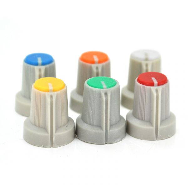 
					Ручка AG1 для багатооборотних прецезіонних дротяних потенціометрів WH148, Green, 100шт в упаковці, ціна за штуку