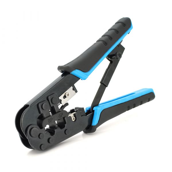 
					Інструмент Merlion N-5684R з храповиком для обтискача RJ-45 (8P8C) та RJ-12/11 (6P6C), 4P / 6P / 8P