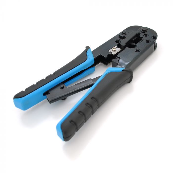 
					Інструмент Merlion N-5684R з храповиком для обтискача RJ-45 (8P8C) та RJ-12/11 (6P6C), 4P / 6P / 8P