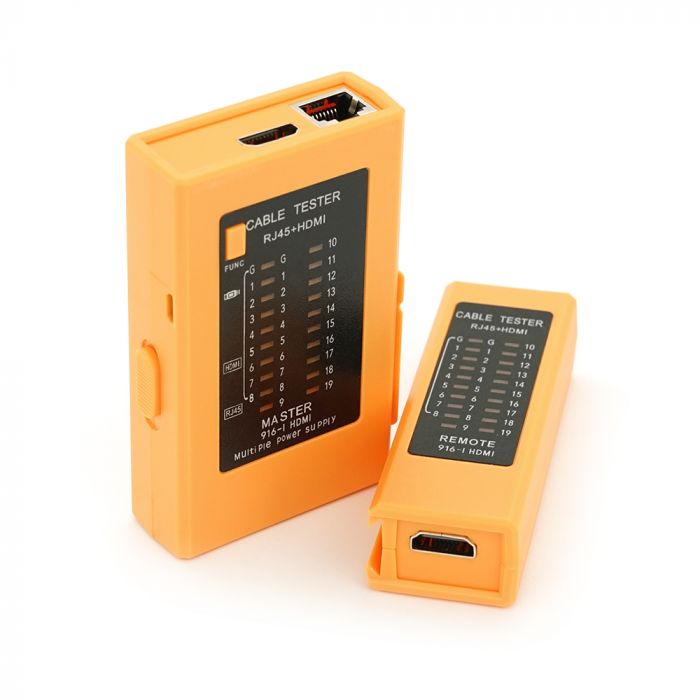 
					Кабельний тестер Merlion CT468, RJ-45, HDMI- виход