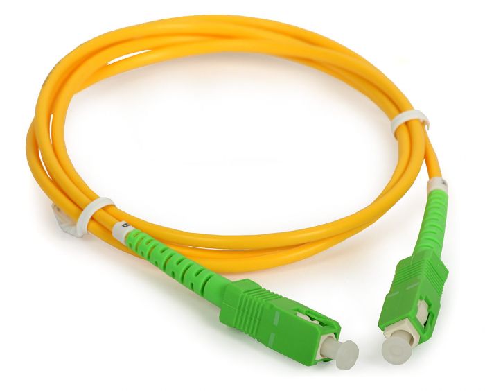 
					Патчкорд оптичний SC / APC-SC / АPC 3.0mm 1 м